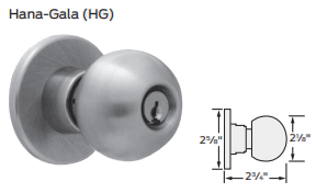 HG - Hana Knob, Gala Rose [-$58.00]